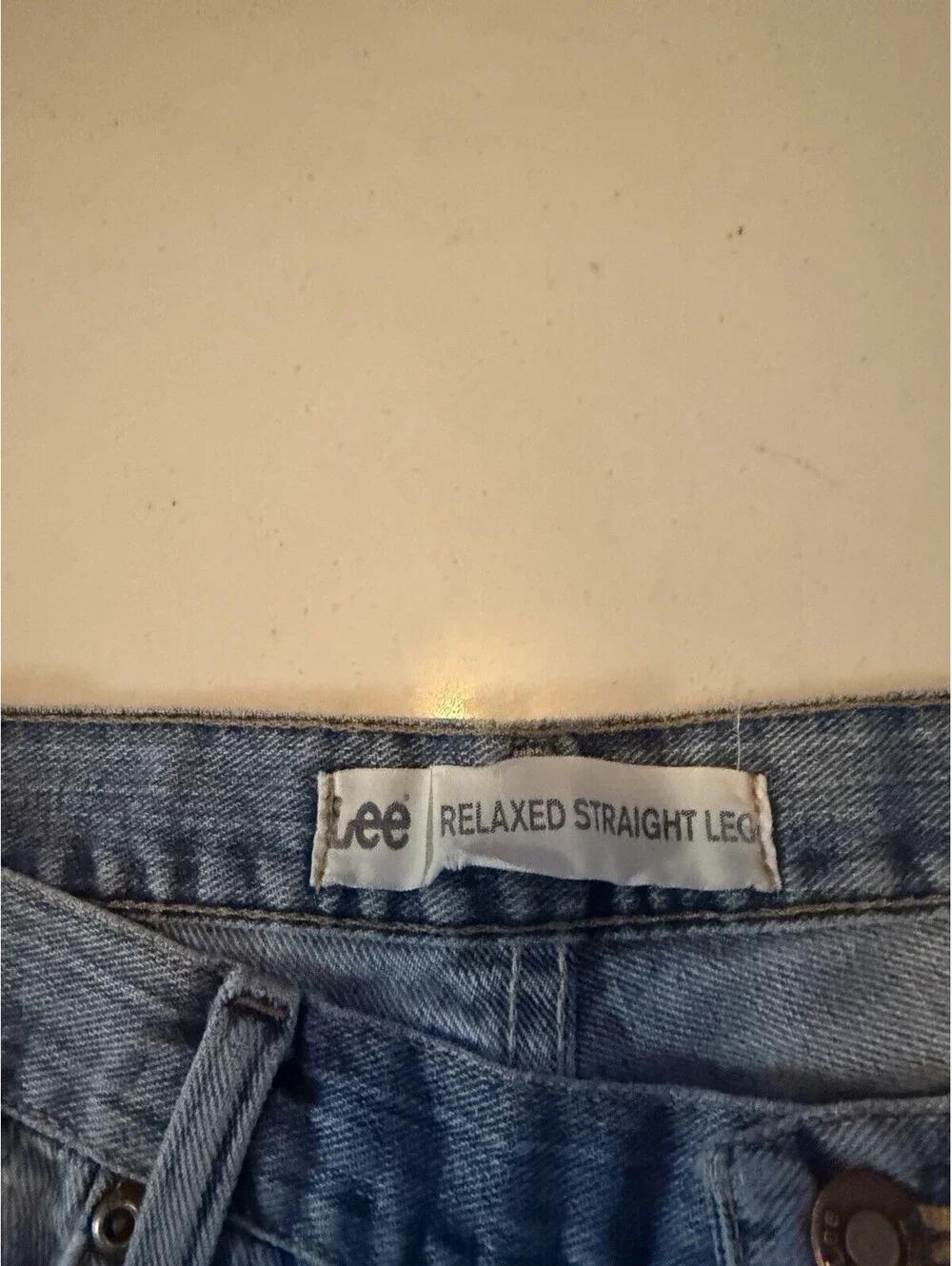 Vintage Lee Jeans Relaxed Straight Leg Men’s Size 38x30